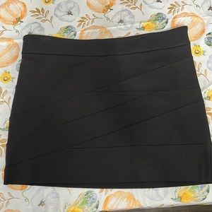 Express black skirt